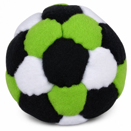 Sand Filled Footbags-BLACK GREEN
