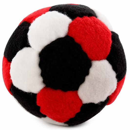 Sand Filled Footbags-RED WHITE